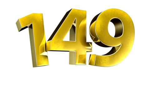 3D Lotto Number: 149 .
